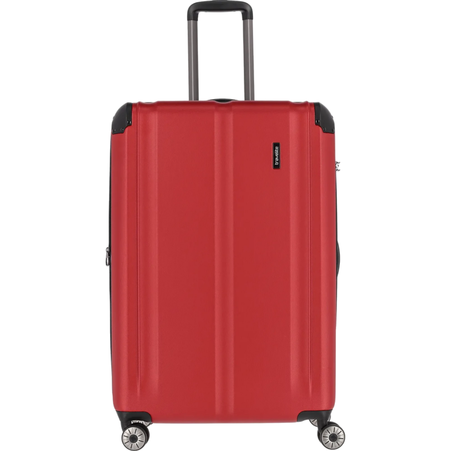 Travelite City  4-Rollen Trolley L 77 cm -Rot KOFFER-PLUS.COM