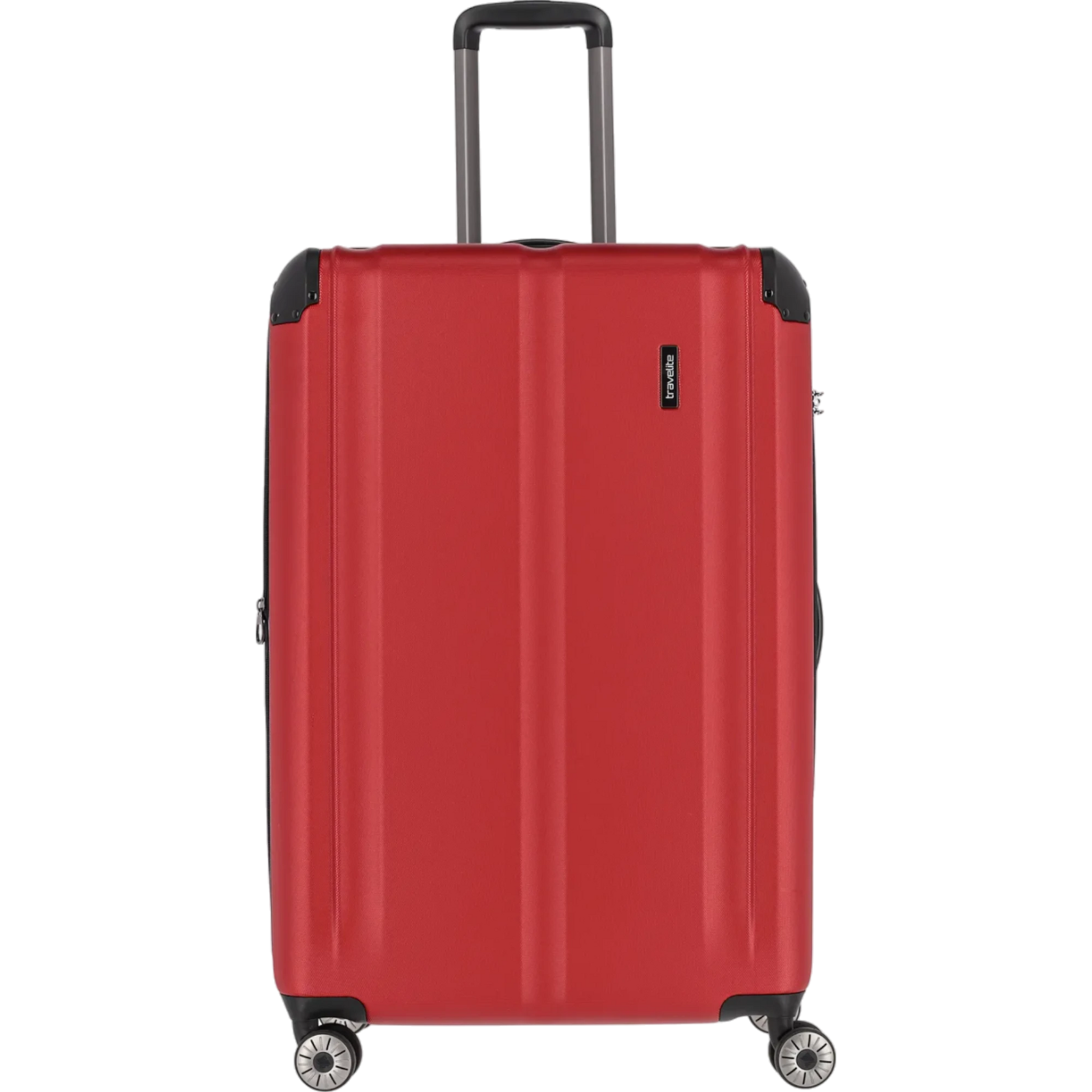 Travelite City  4-Rollen Trolley L 77 cm -Rot KOFFER-PLUS.COM