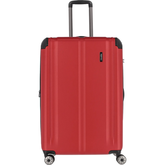 Travelite City  4-Rollen Trolley L 77 cm -Rot KOFFER-PLUS.COM