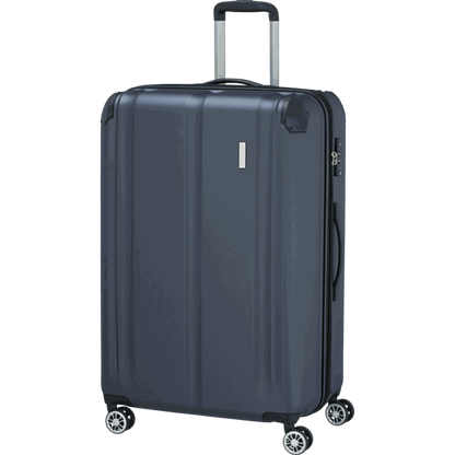 Travelite City  4-Rollen Kofferset 2tlg. L/M -Marine KOFFER-PLUS.COM