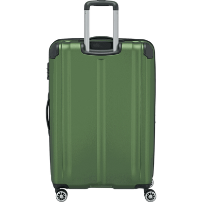 Travelite City  4-Rollen Trolley L 77 cm -Grün KOFFER-PLUS.COM