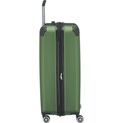 Travelite City  4-Rollen Trolley L 77 cm -Grün KOFFER-PLUS.COM