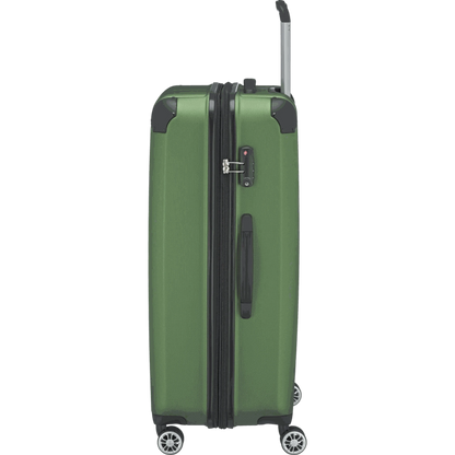 Travelite City  4-Rollen Trolley L 77 cm -Grün KOFFER-PLUS.COM