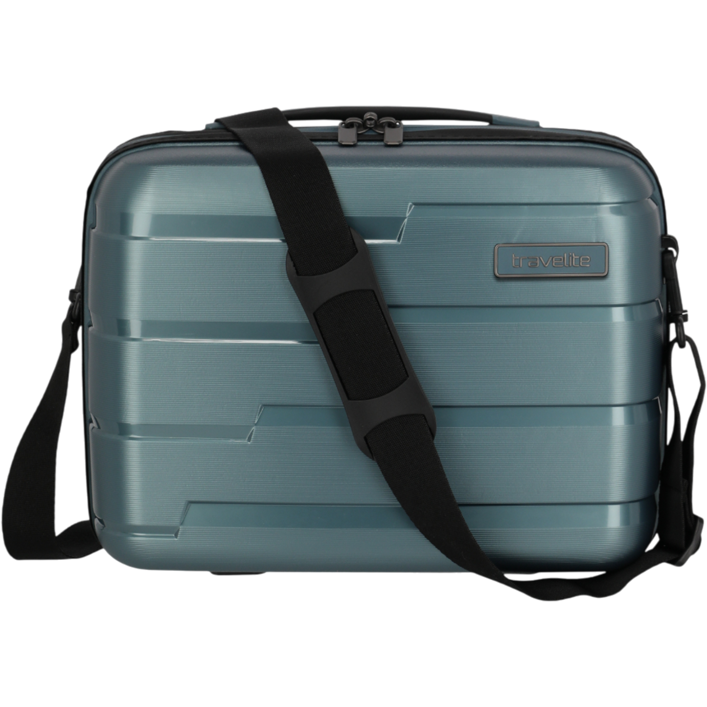 Travelite Air Base Beauty Case 34 cm -Eisblau