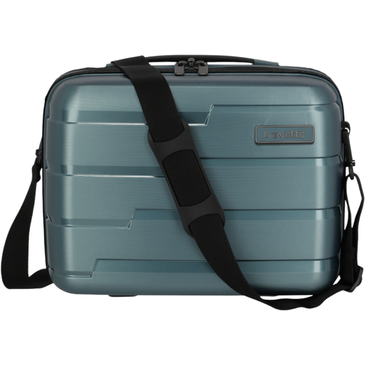 Travelite Air Base Beauty Case 34 cm -Eisblau