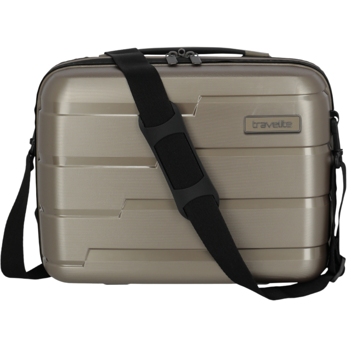 Travelite Air Base Beauty Case 34 cm -Champagner