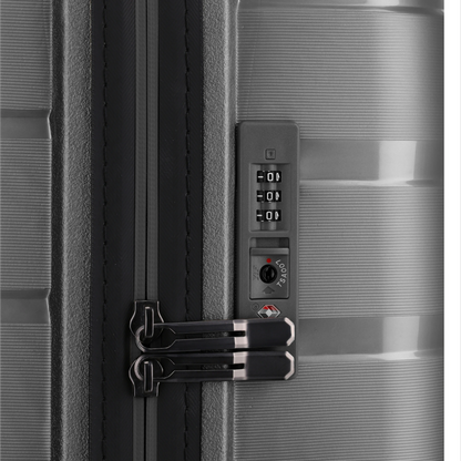 Travelite Air Base 4-Rollen-Kabinentrolley S Slim 55 cm -Anthrazit KOFFER-PLUS.COM