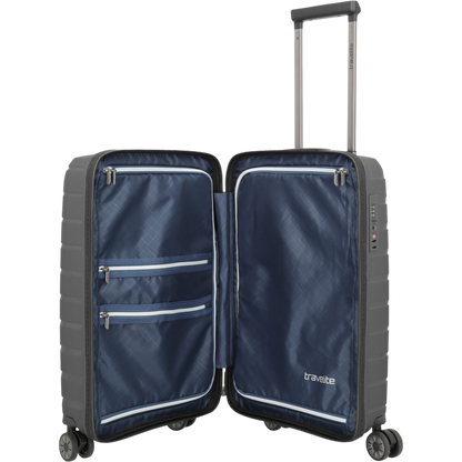 Travelite Air Base 4-Rollen-Kabinentrolley S Slim 55 cm -Anthrazit KOFFER-PLUS.COM