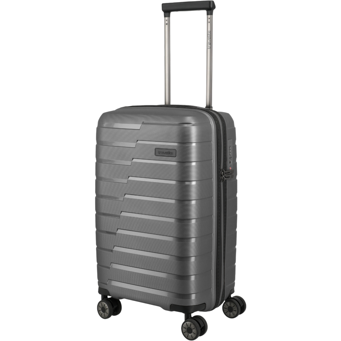 Travelite Air Base 4-Rollen-Kabinentrolley S Slim 55 cm -Anthrazit KOFFER-PLUS.COM