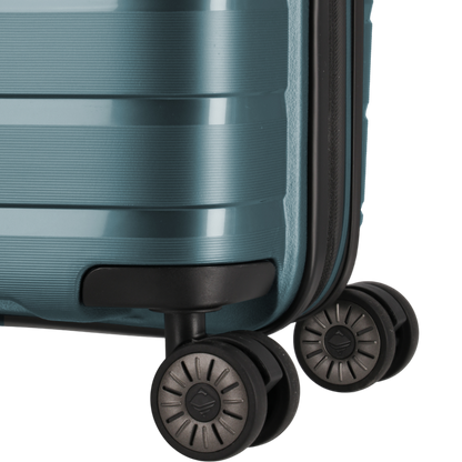 Travelite Air Base 4-Rollen-Kabinentrolley S Slim 55 cm -Eisblau KOFFER-PLUS.COM