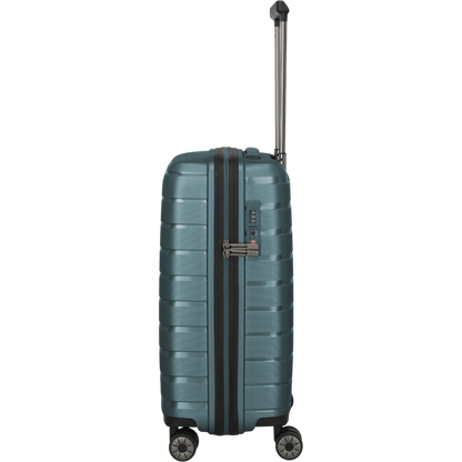 Travelite Air Base 4-Rollen-Kabinentrolley S Slim 55 cm -Eisblau KOFFER-PLUS.COM