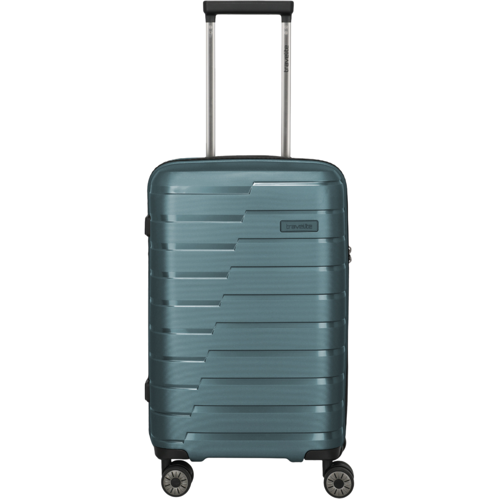 Travelite Air Base 4-Rollen-Kabinentrolley S Slim 55 cm -Eisblau KOFFER-PLUS.COM