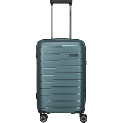 Travelite Air Base 4-Rollen-Kabinentrolley S Slim 55 cm -Eisblau