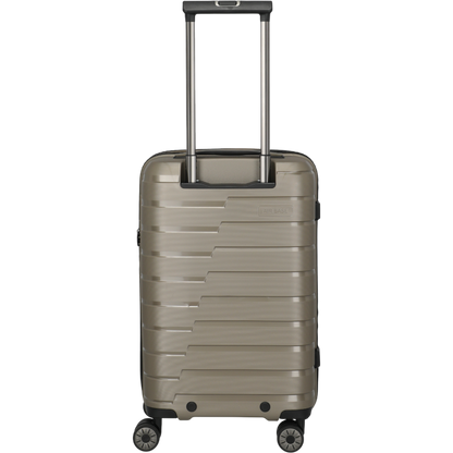 Travelite Air Base 4-Rollen-Kabinentrolley S Slim 55 cm -Champagner KOFFER-PLUS.COM