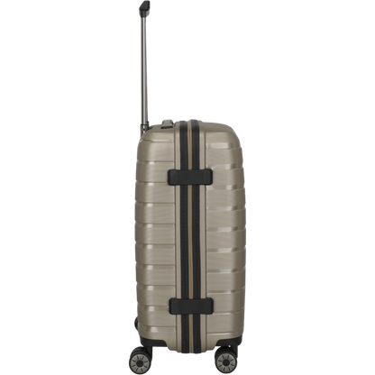 Travelite Air Base 4-Rollen-Kabinentrolley S Slim 55 cm -Champagner KOFFER-PLUS.COM