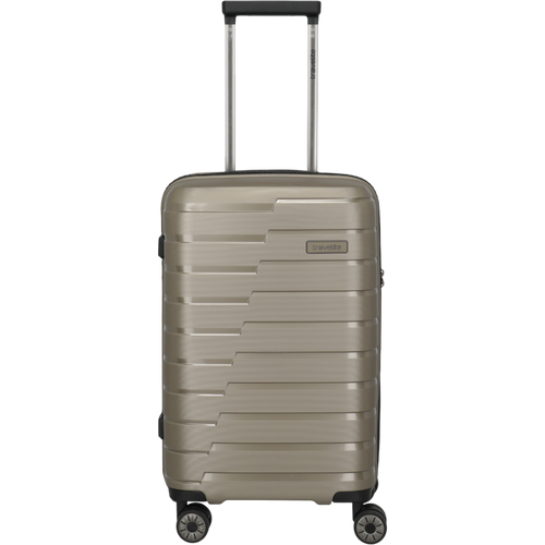 Travelite Air Base 4-Rollen-Kabinentrolley S Slim 55 cm -Champagner