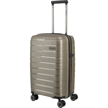 Travelite Air Base 4-Rollen-Kabinentrolley S Slim 55 cm -Champagner KOFFER-PLUS.COM