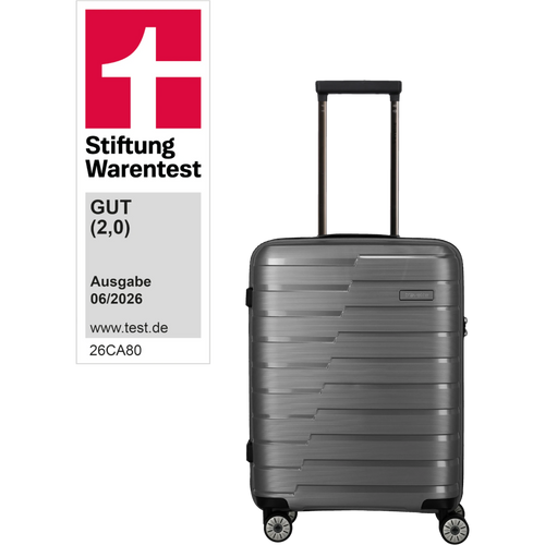 Travelite Air Base 4-Rollen-Kabinentrolley S 55 cm -Anthrazit