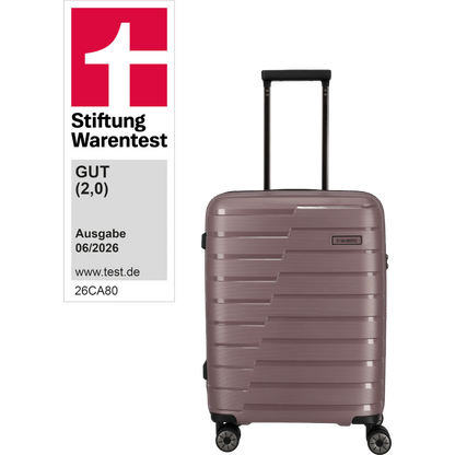 Travelite Air Base 4-Rollen-Kabinentrolley S 55 cm -Flieder KOFFER-PLUS.COM