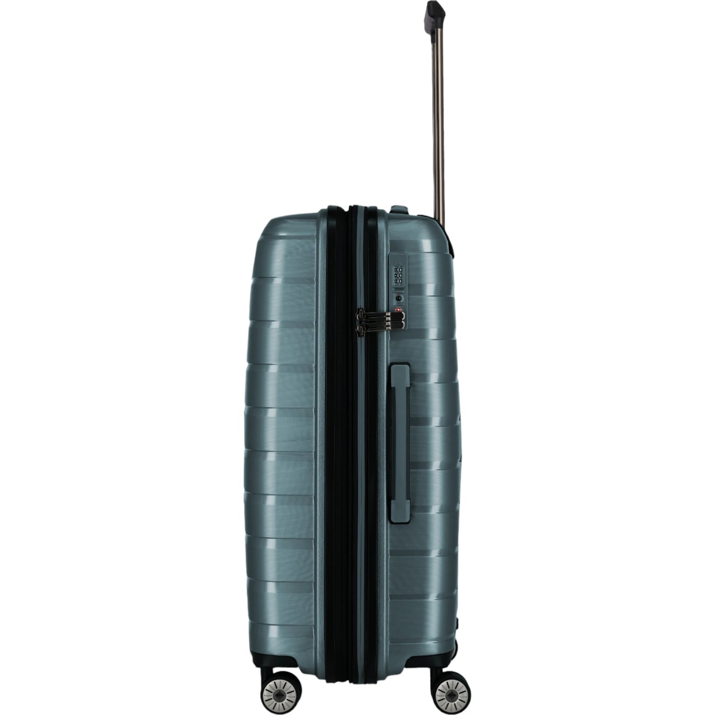 Travelite Air Base 4-Rollen-Trolley M 67 cm -Eisblau KOFFER-PLUS.COM