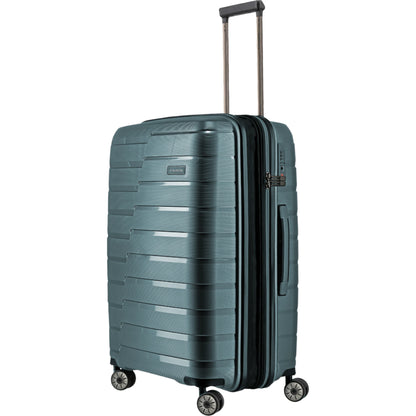 Travelite Air Base 4-Rollen-Trolley M 67 cm -Eisblau KOFFER-PLUS.COM