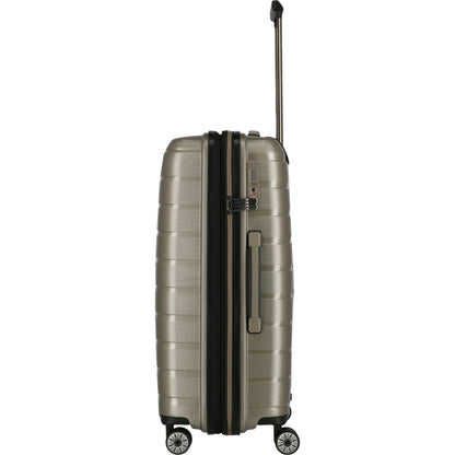 Travelite Air Base 4-Rollen-Trolley M 67 cm -Champagner KOFFER-PLUS.COM