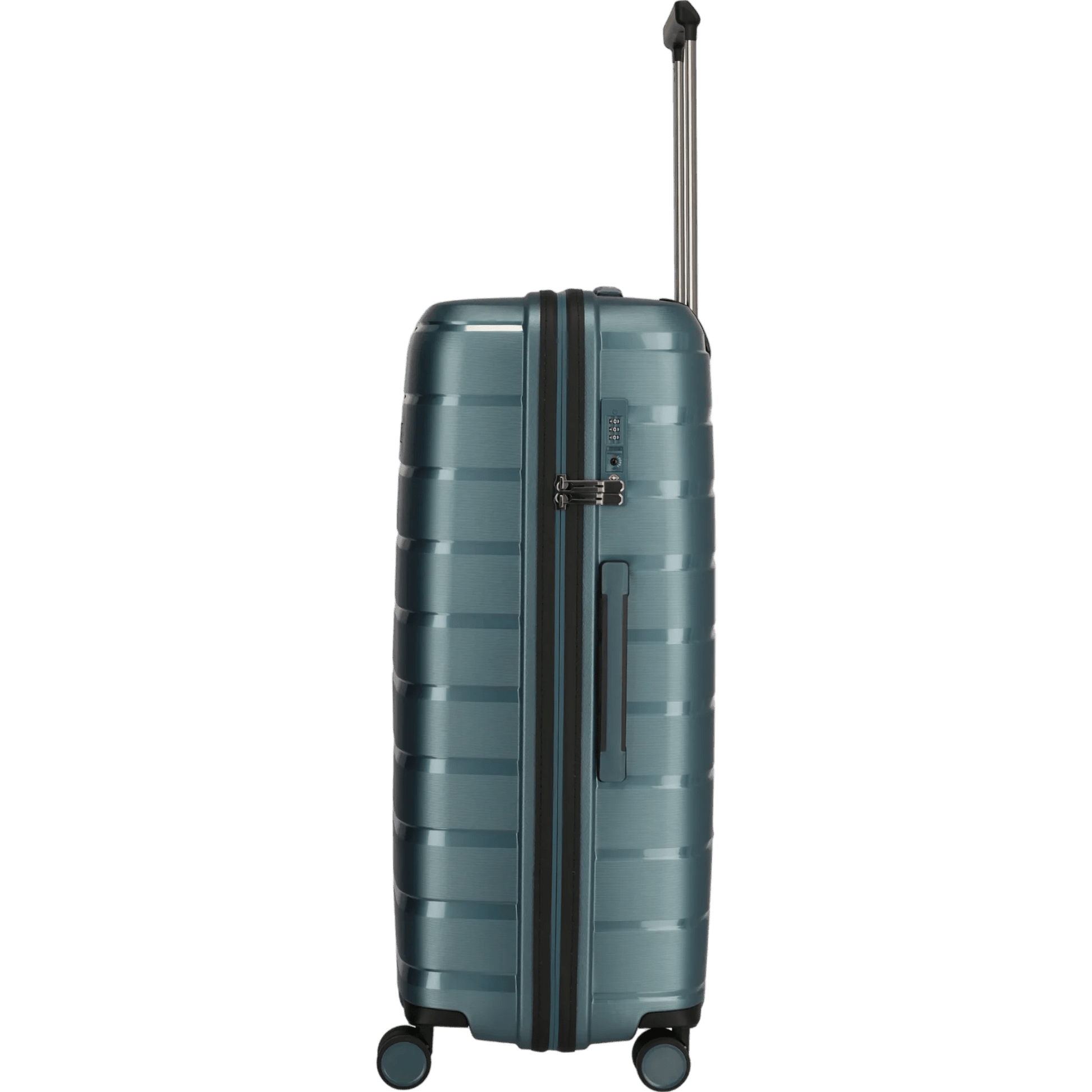 Travelite Air Base 4-Rollen Kofferset 3tlg. L/M/S mit Vortasche -Eisbl KOFFER-PLUS.COM