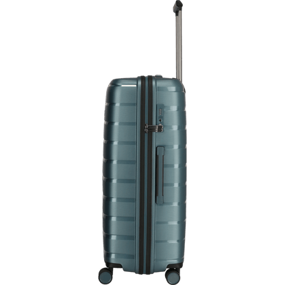 Travelite Air Base 4-Rollen Kofferset 3tlg. L/M/S mit Vortasche -Eisbl KOFFER-PLUS.COM