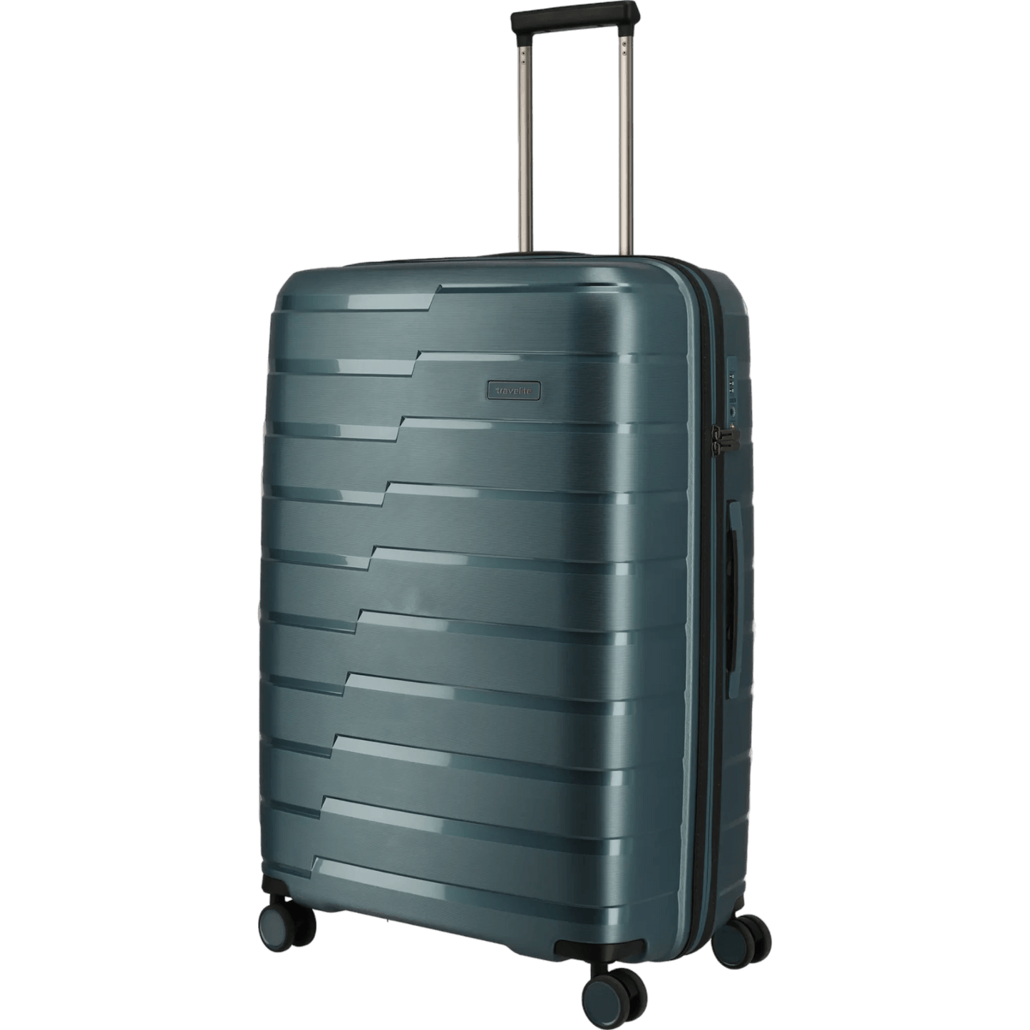 Travelite Air Base 4-Rollen Kofferset 3tlg. L/M/S -EisblauKOFFER-PLUS.COM