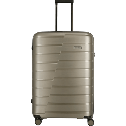 Travelite Air Base 4-Rollen Kofferset 3tlg. L/M/S -Champagner KOFFER-PLUS.COM