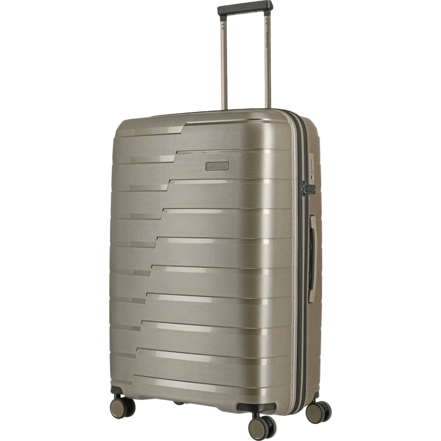 Travelite Air Base 4-Rollen Kofferset 3tlg. L/M/S -Champagner KOFFER-PLUS.COM