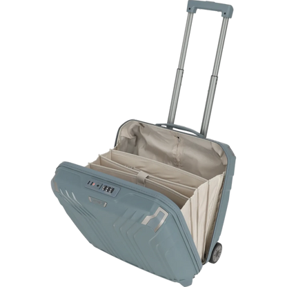 Travelite Elvaa Business-Trolley 44 cm -Blaugrau KOFFER-PLUS.COM