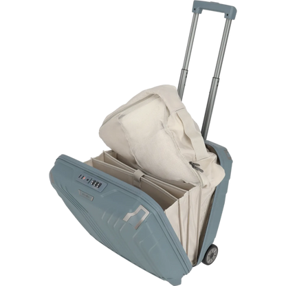 Travelite Elvaa Business-Trolley 44 cm -Blaugrau KOFFER-PLUS.COM