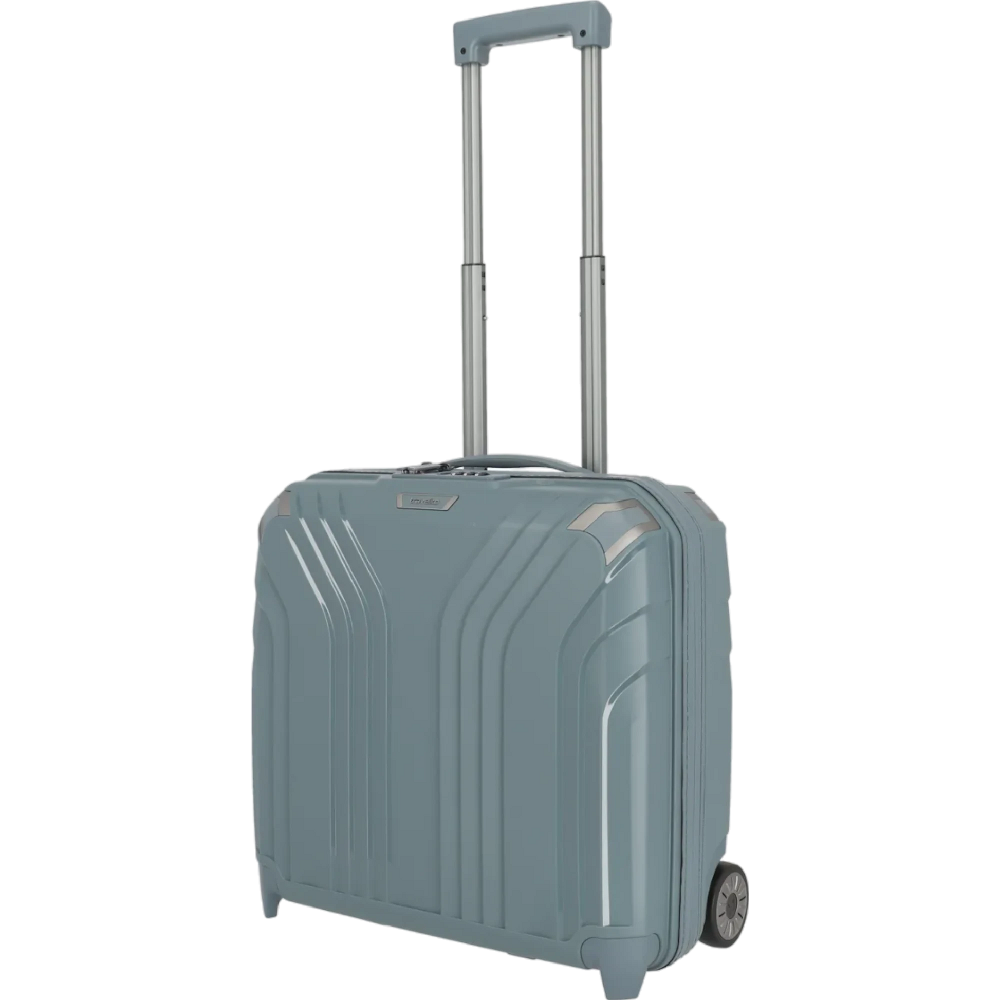 Travelite Elvaa Business-Trolley 44 cm -Blaugrau KOFFER-PLUS.COM