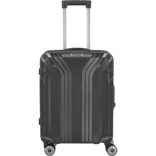 Travelite Elvaa 4-Rollen-Bordtrolley S 55 cm -Schwarz