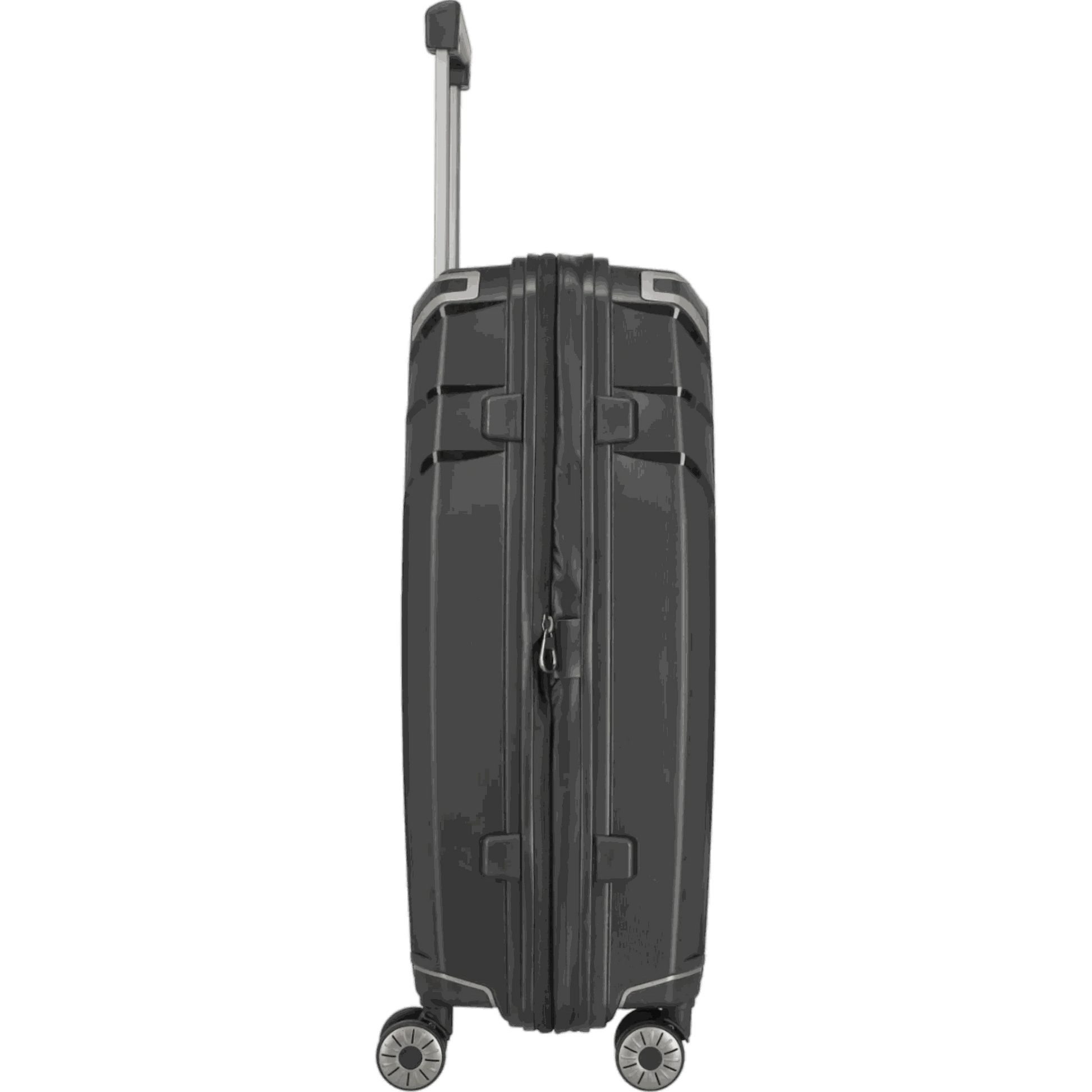 Travelite Elvaa 4-Rollen-Trolley M 66 cm -Schwarz KOFFER-PLUS.COM