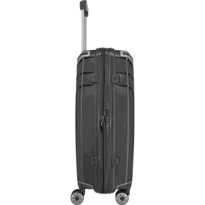 Travelite Elvaa 4-Rollen-Trolley M 66 cm -Schwarz KOFFER-PLUS.COM