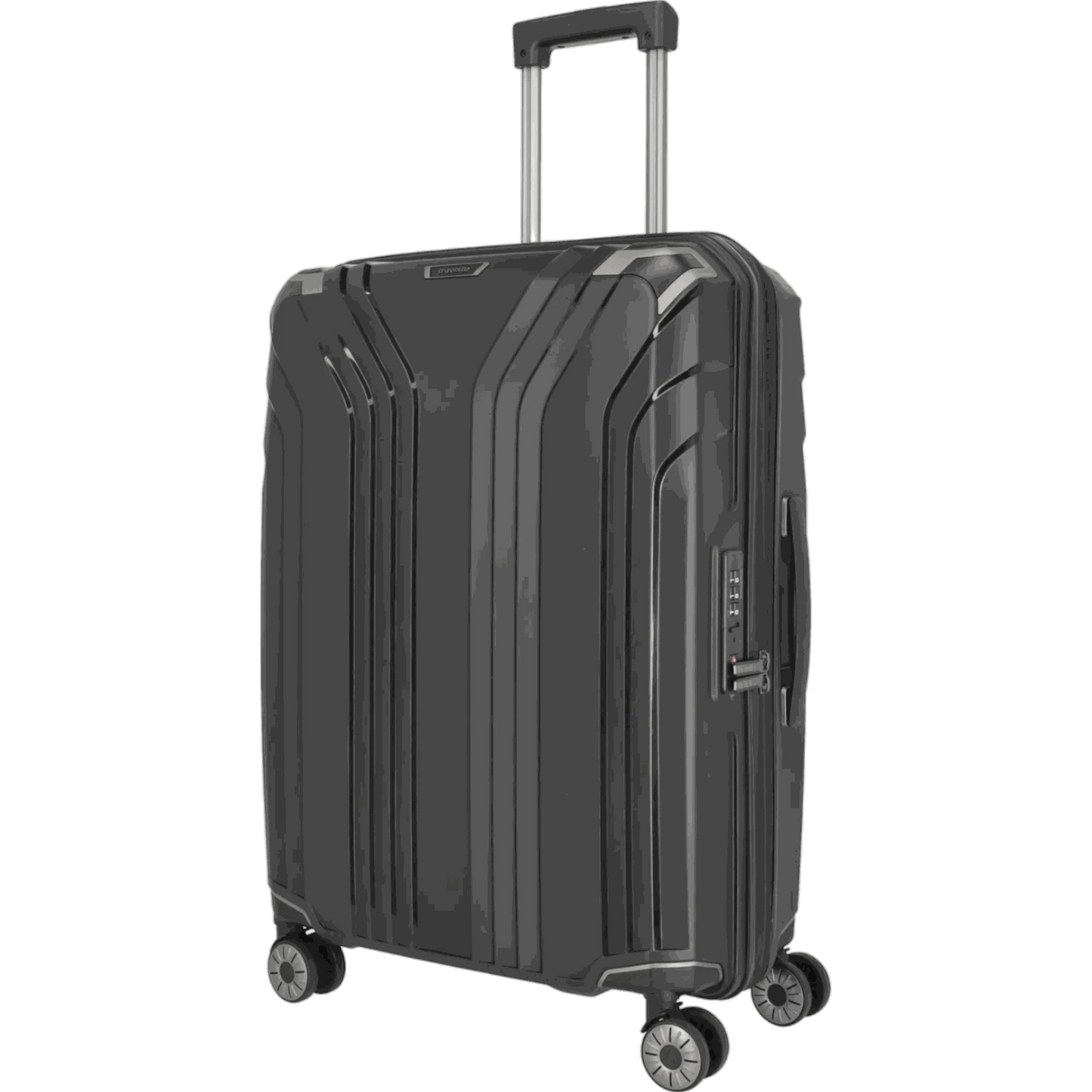 Travelite Elvaa 4-Rollen-Trolley M 66 cm -Schwarz KOFFER-PLUS.COM