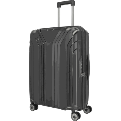 Travelite Elvaa 4-Rollen-Trolley M 66 cm -Schwarz KOFFER-PLUS.COM