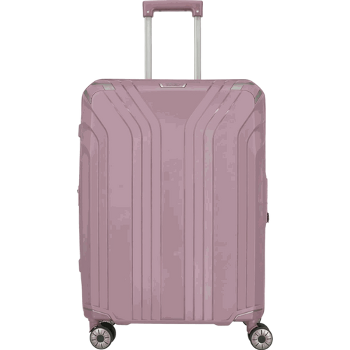 Travelite Elvaa 4-Rollen-Trolley M 66 cm -Rosé