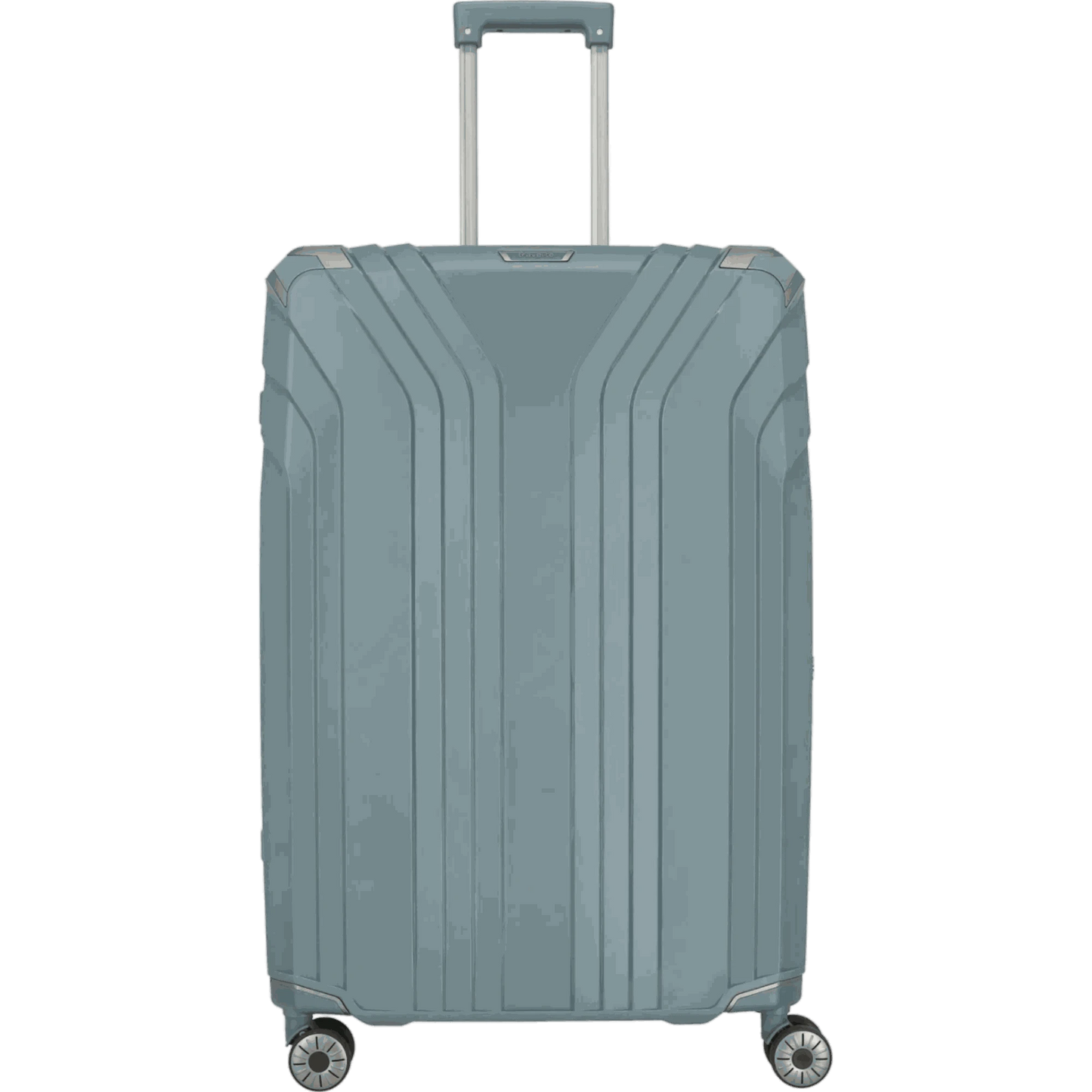 Travelite Elvaa 4-Rollen-Trolley L 76 cm -Blaugrau KOFFER-PLUS.COM