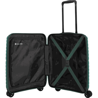 Travelite Trient 4-Rollen-Kabinentrolley 55 cm -Grün KOFFER-PLUS.COM