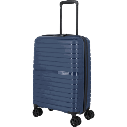 Travelite Trient 4-Rollen-Kabinentrolley 55 cm -Blau KOFFER-PLUS.COM