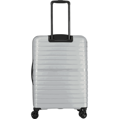 Travelite Trient 4-Rollen-Trolley 66 cm -Silber KOFFER-PLUS.COM