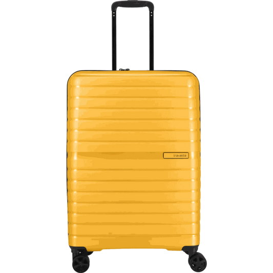 Travelite Trient 4-Rollen-Trolley 66 cm -Gelb KOFFER-PLUS.COM