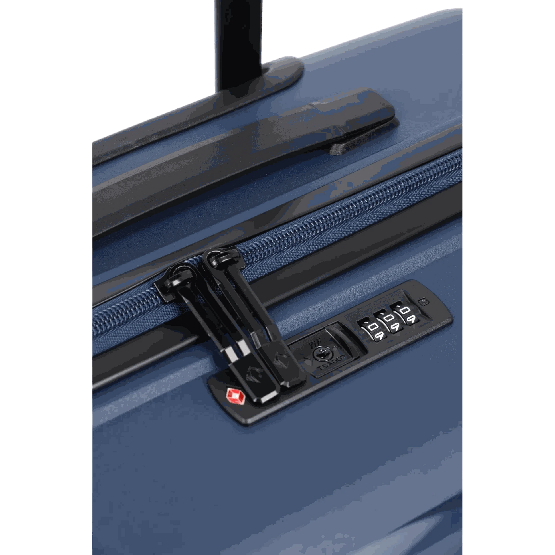 Travelite Trient 4-rollen-Trolley 76 cm -Blau KOFFER-PLUS.COM