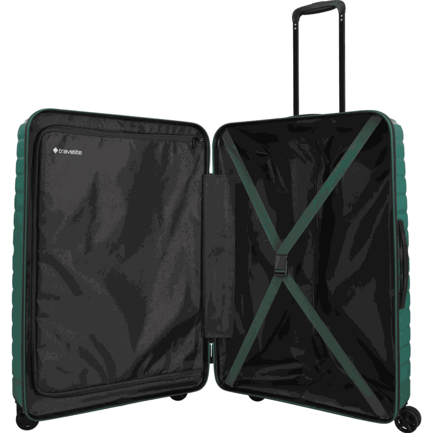 Travelite Trient 4-Rollen-Kofferset 3tlg. L/M/S -Grün KOFFER-PLUS.COM