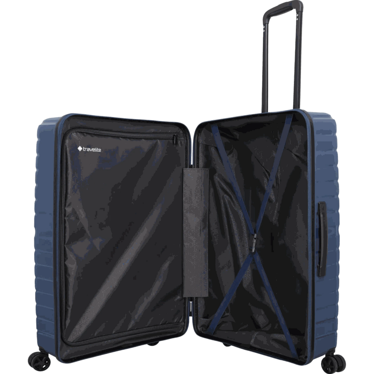 Travelite Trient 4-Rollen-Kofferset 3tlg. L/M/S -Blau KOFFER-PLUS.COM