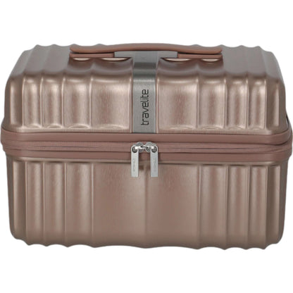 Travelite Paros Beauty Case 38 cm -Cappuccino KOFFER-PLUS.COM