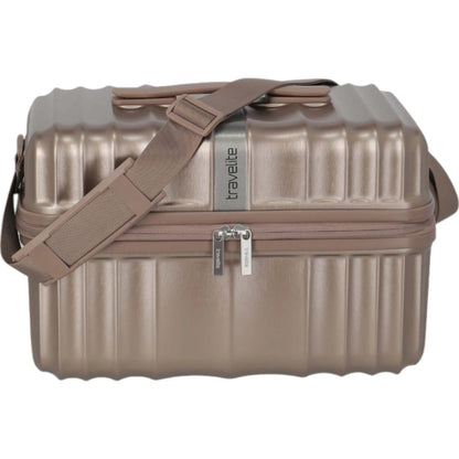 Travelite Paros Beauty Case 38 cm -Cappuccino KOFFER-PLUS.COM